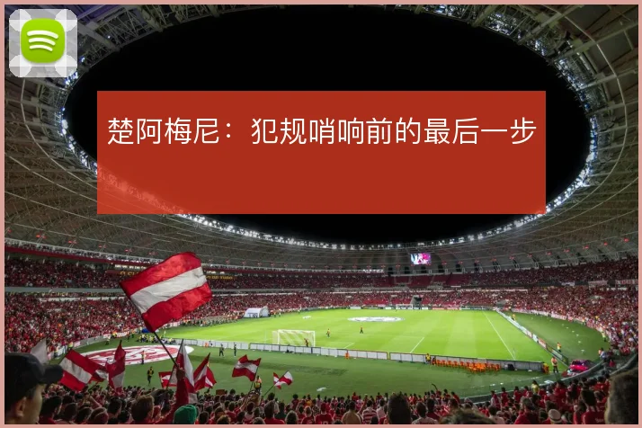 楚阿梅尼：犯规哨响前的最后一步
